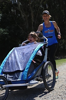 thule chariot running