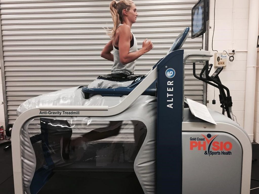 sports physio treadmill running