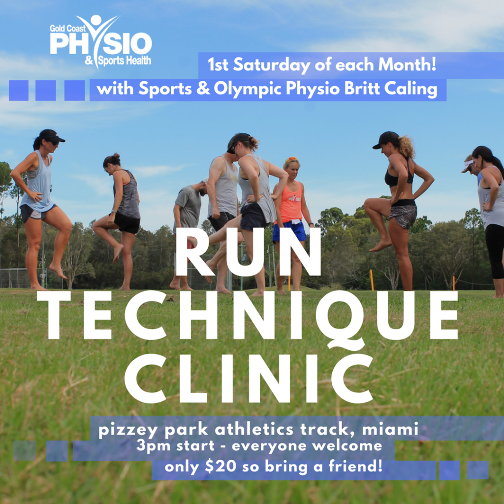 Run technique clinic gold Coast, Run Clinic Burleigh, Miami Sports