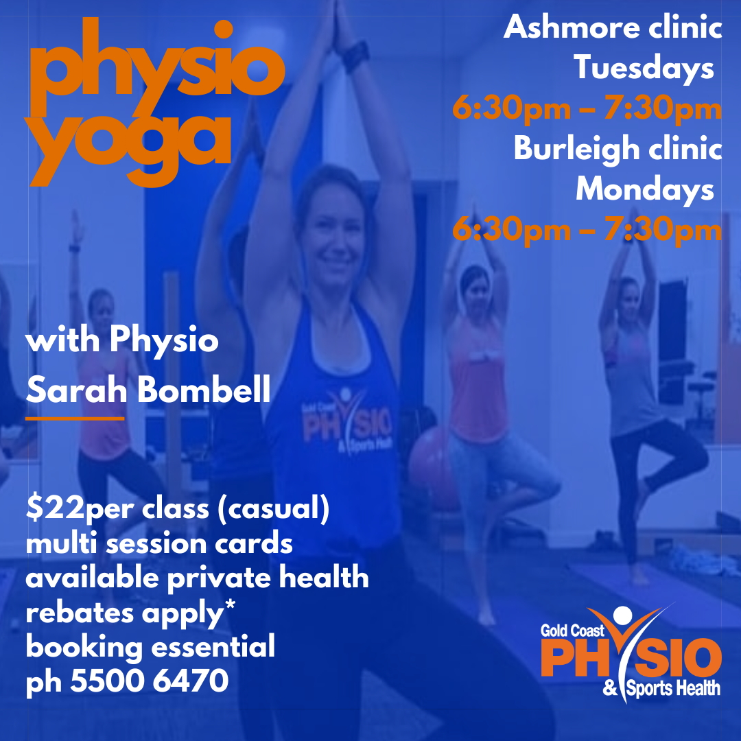 Physio Yoga 2020 May Sports Physio Massage Gold Coast Ashmore