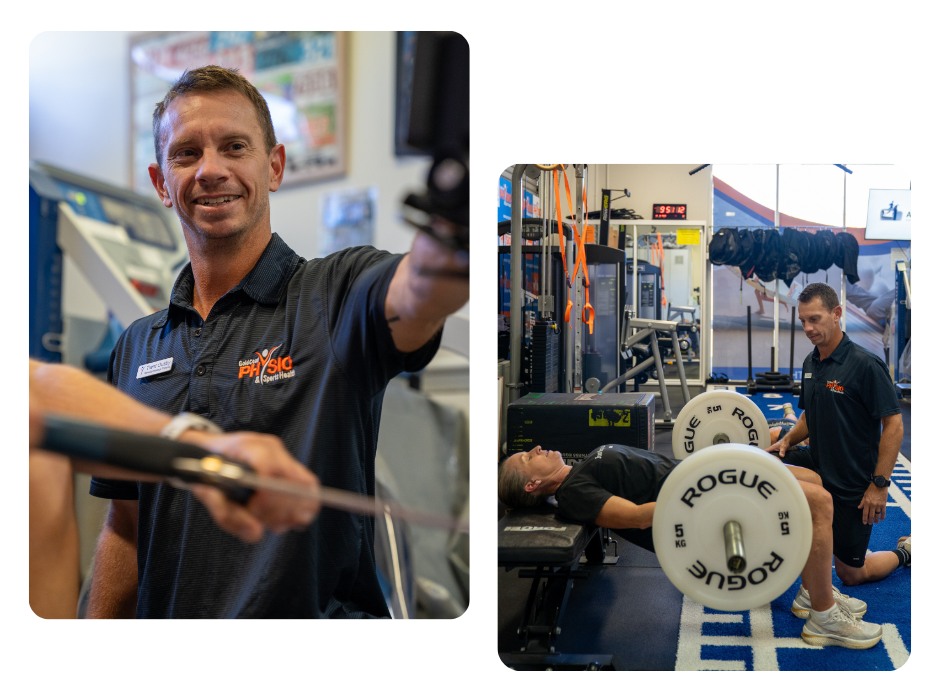 Strength & Conditioning Gold Coast S&C Coach with athletes in the Gym