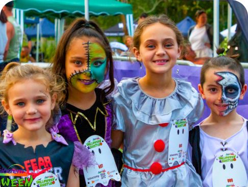 HalloweenHustle Trail Race Halloween running event junior athletes